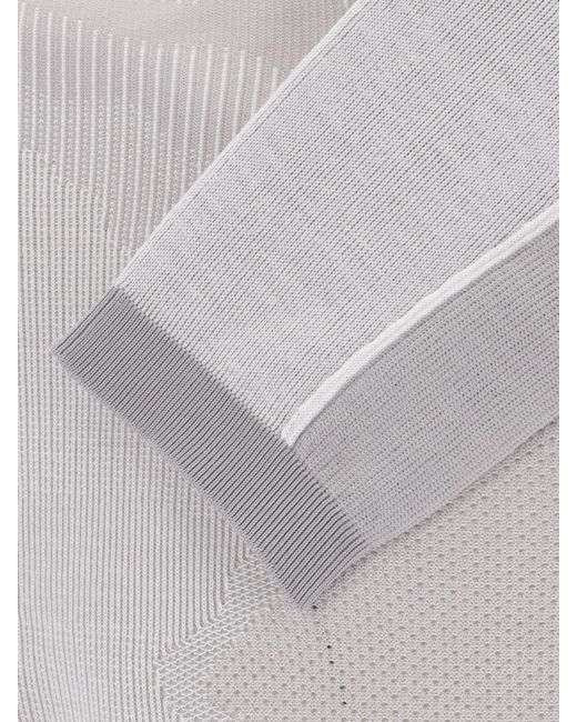 Oakley White Technical Shirt “Latutide Veil” for men