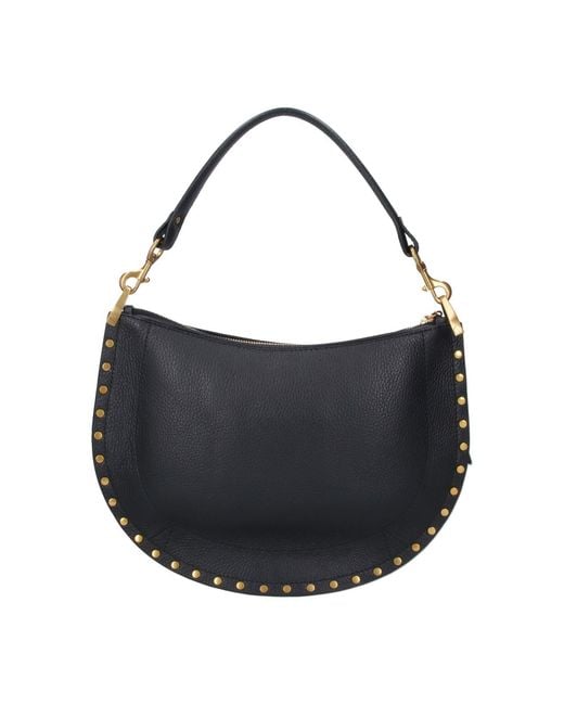 Isabel Marant Black Shoulder Bag "Oskan"
