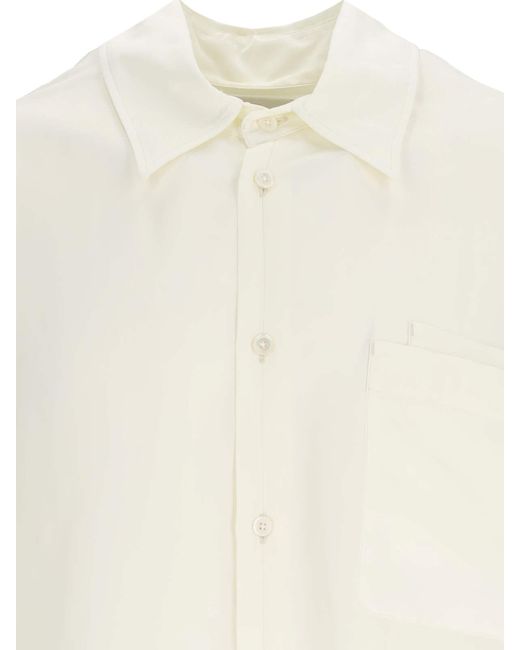 Lemaire White 'relaxed' Shirt for men