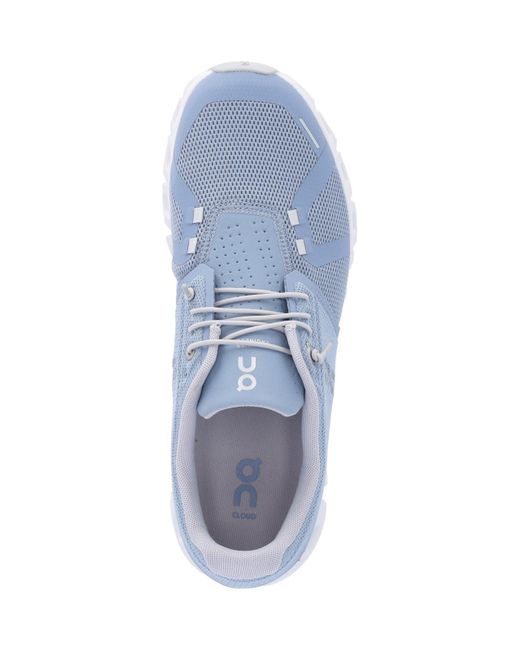 On Shoes Blue 'cloud 5' Sneakers for men