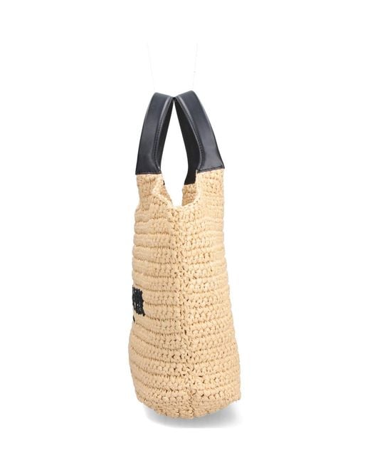 Balmain Natural Viscose Statement Bag