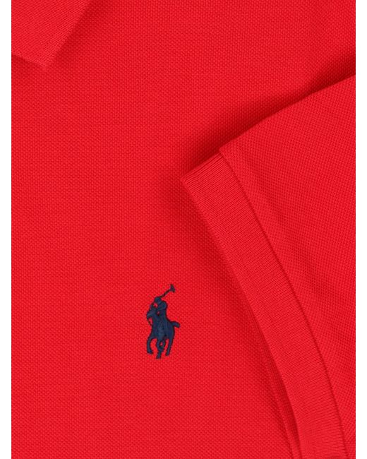 Polo Ralph Lauren Red T-Shirts And Polos Cotton for men