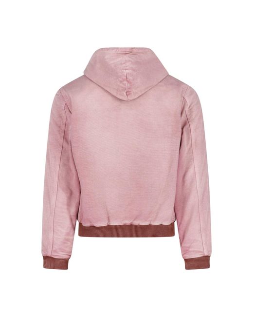 Auralee Pink Denim Jacket for men