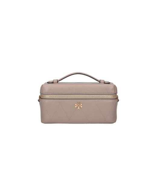Tory Burch Gray Handbag “Kira Diamond”