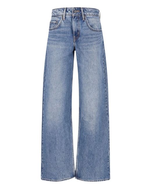 Levi's Strauss Blue Straight Jeans "Low Loose Rescued City"