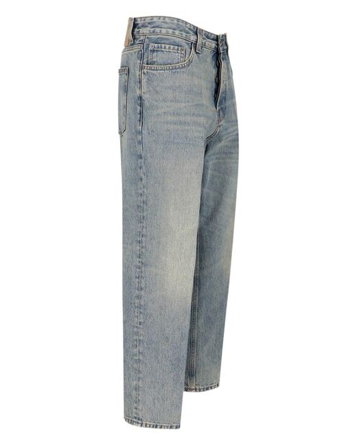 Haikure Blue Straight Jeans