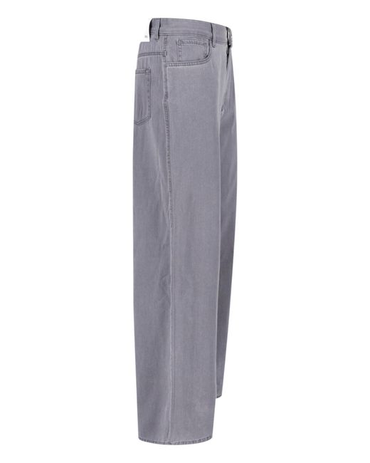 Sa Su Phi Gray Wide Jeans