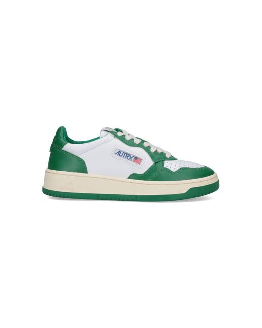 Autry Green Low "medalist" Sneakers