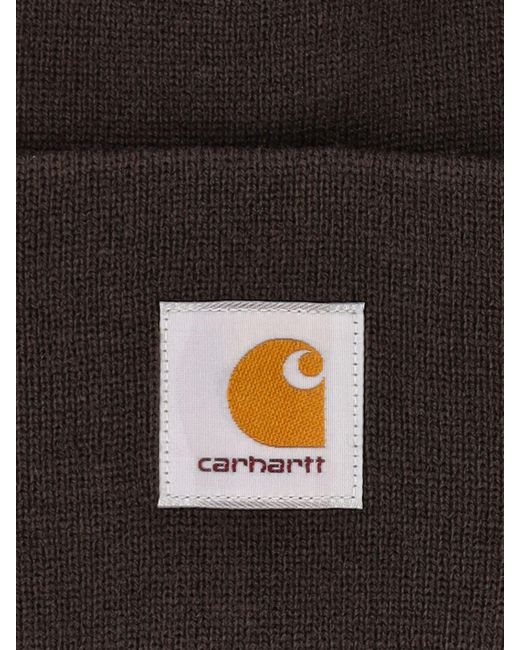Carhartt Black Hat Logo "Watch" for men