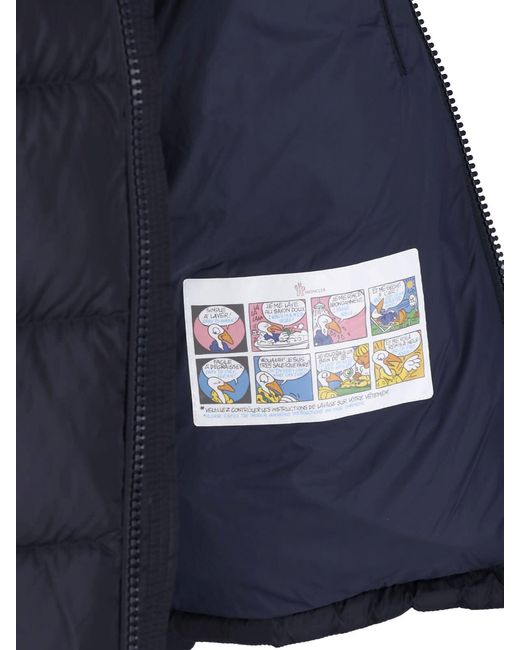 Moncler Blue Down Jacket “Maya” for men