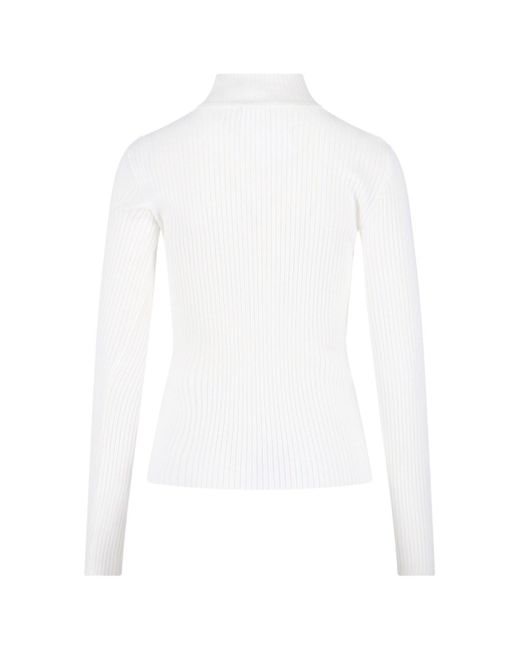 Dolcevita Logo di Courreges in White