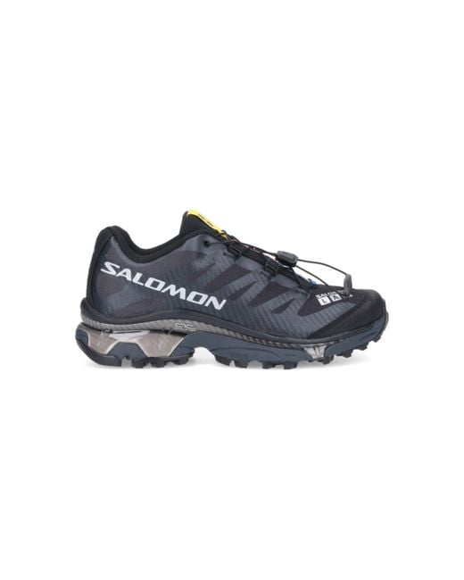 Salomon Blue Sneakers Textile
