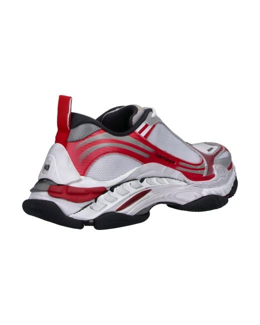 Balenciaga Red Sneakers "Triple S.2" for men