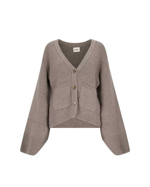 Khaite Brown The Scarlet" Cardigan