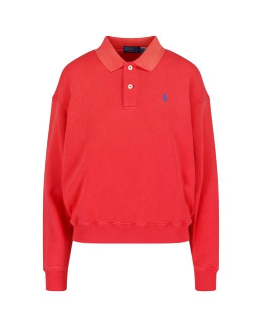 Polo Ralph Lauren Red Polo Logo