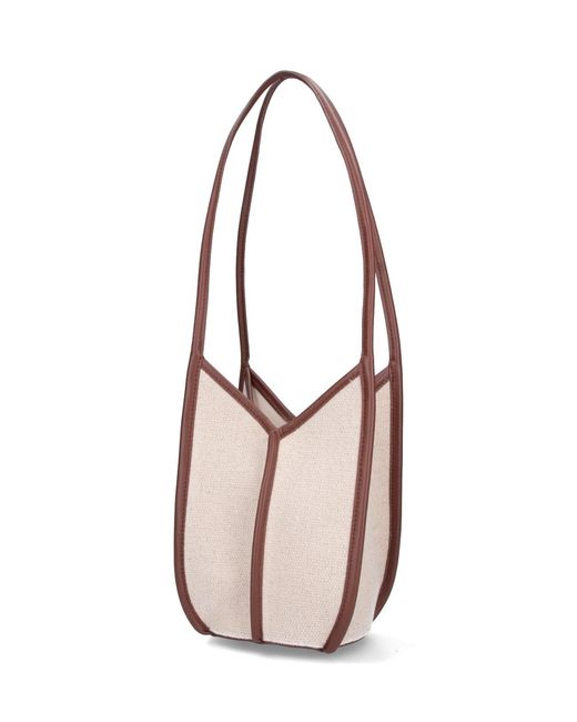 Borsa Secchiello "Calella" di Hereu in White
