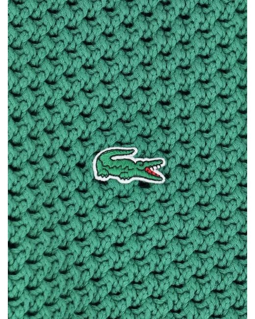 Lacoste Green Knit Polo for men
