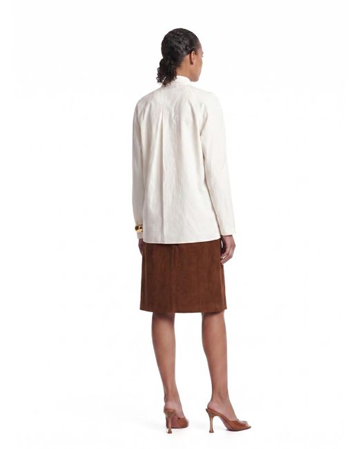 Max Mara Brown Midi Skirt "Studio"