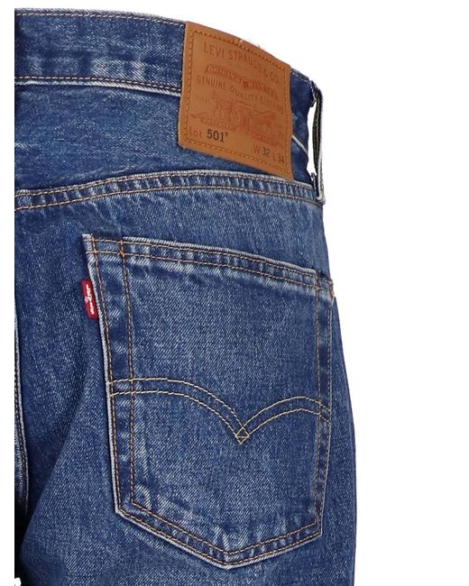 Levi's Strauss Blue Jeans "501 Selvedge" for men