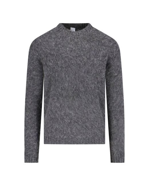 Aspesi Gray M183 Shetland Wool Sweater for men