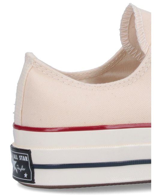 Converse White "chuck 70" Low Top Sneakers