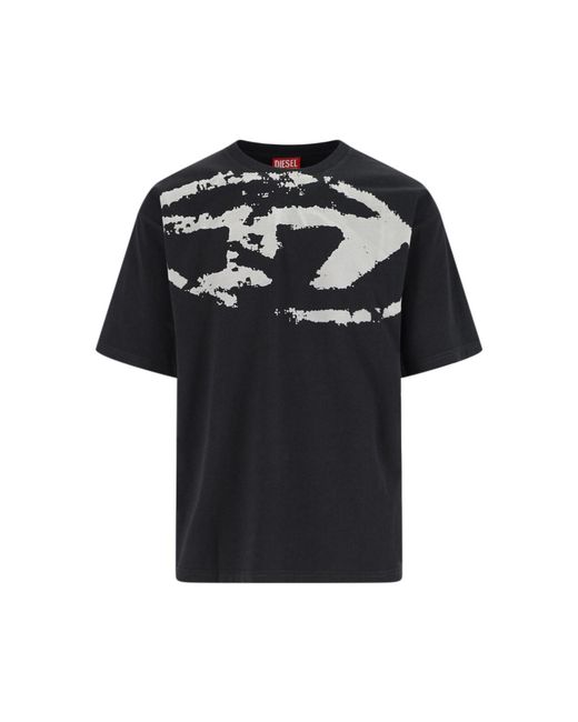 DIESEL Black "T-Boxt-N14" T-Shirt for men