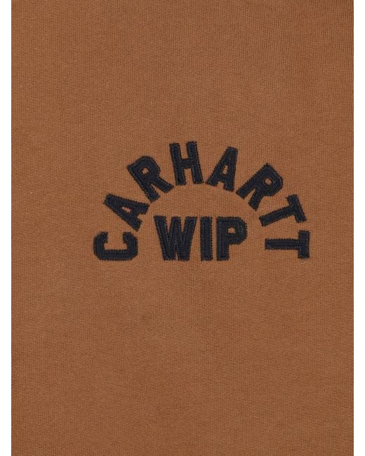 Carhartt Brown Sweatshirt "Arch Script" for men