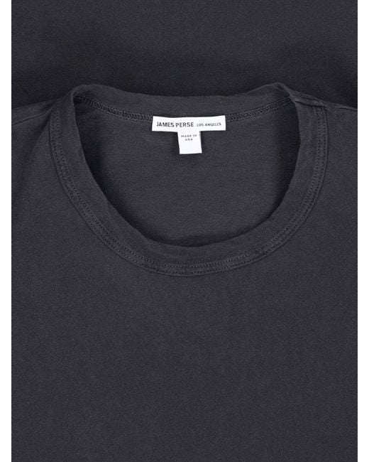 James Perse Blue Classic T-Shirt for men