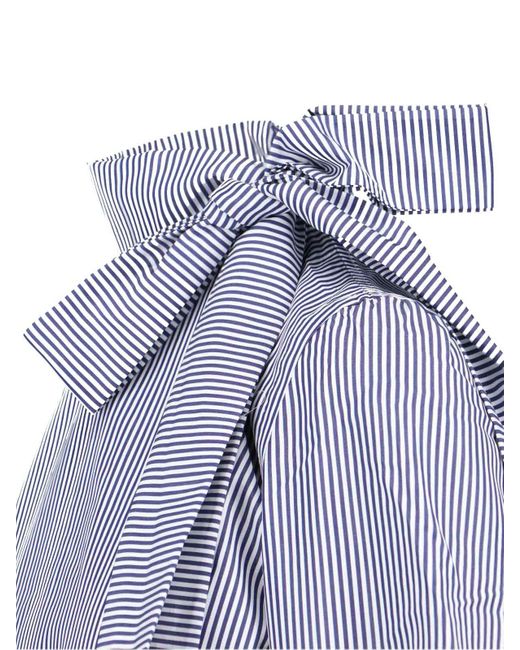 Finamore 1925 Blue 'Lindsay' Blouse