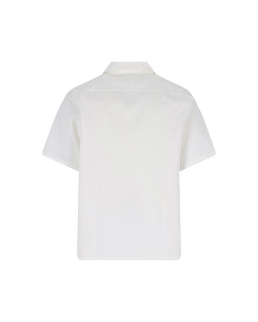 Prada Pink Bowling Shirt for men