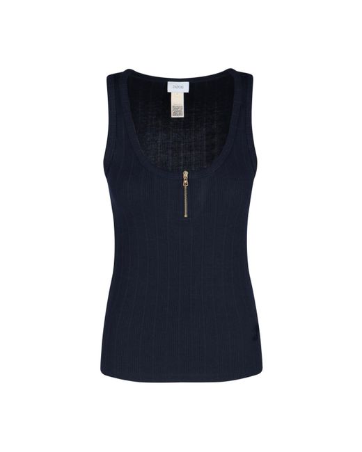 Patou Blue Top