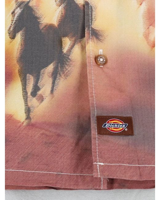 Camicia "Running Wild" di Dickies in White da Uomo