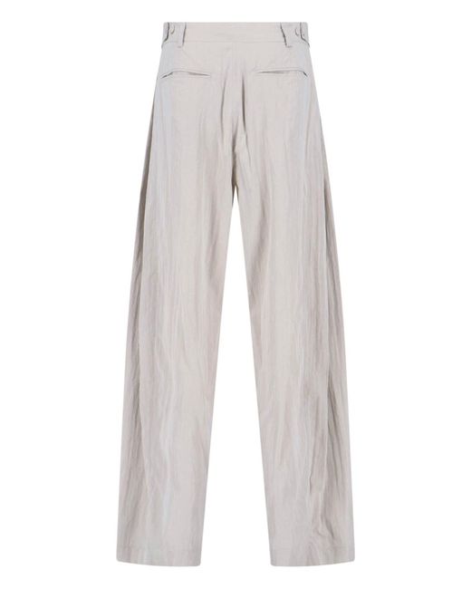 The Row White 'Iven' Pants