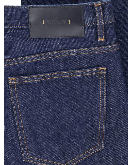 Khaite Blue Flared Jeans "Clara"
