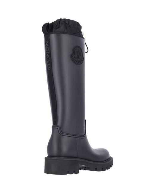 Moncler Blue Rain Boots “Kickstream High”