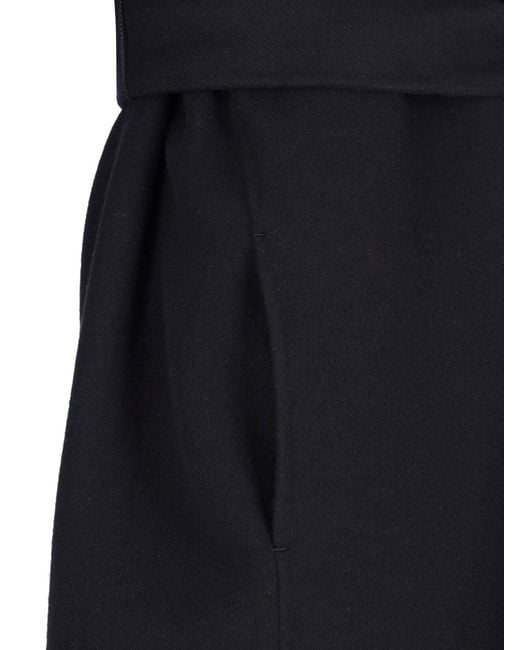 The Row Black Coat "Malika"