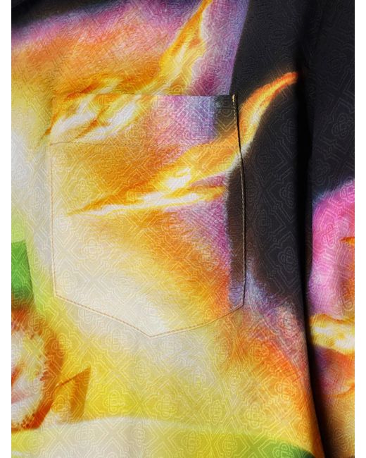 Casablanca Multicolor Shirts Silk for men
