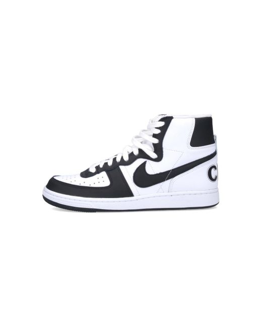 X Nike Sneakers "Terminator High" di Comme des Garçons in White da Uomo