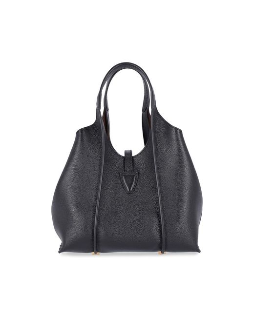 Tod's Black T-Timeless Tote Bag
