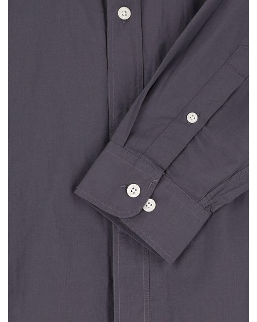 mfpen Blue Cotton Shirt for men