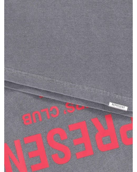 Represent Gray T-Shirt Logo for men