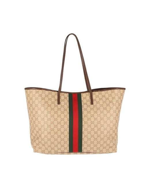 Gucci White Large Tote Bag "Tribeca"