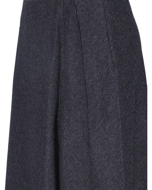 Giorgio Armani Black Midi Skirt