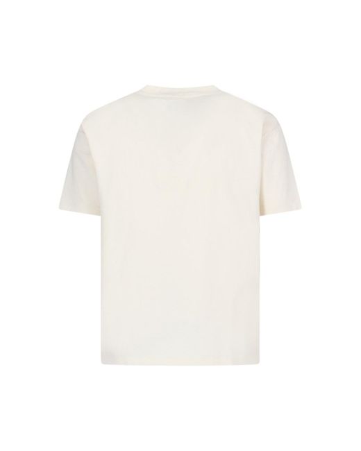 T-Shirt Logo di Rhude in White da Uomo