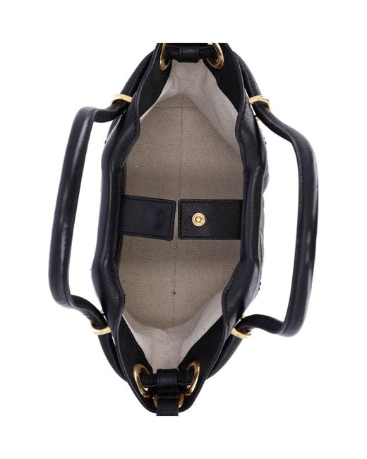 Borsa Tote Piccola di Balmain in Black