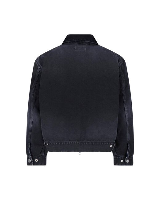 Carhartt Blue Jacket Zip "Og Arcan" for men