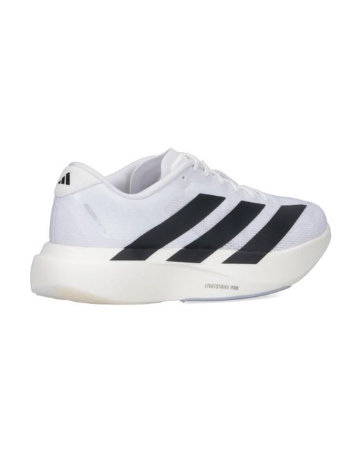 Adidas White Sneakers Fabric