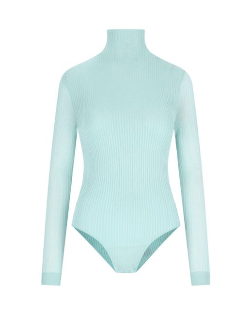 Fendi Blue High Neck Body