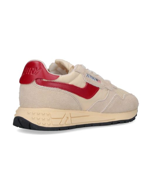 Autry Pink Sneakers Upper: Nylon