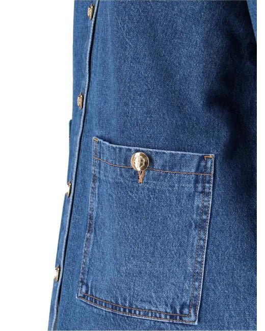 Camicia In Denim di Anine Bing in Blue